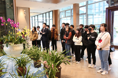 韓國榮州市青少年冬令營師生到我縣開展文化交流活動(dòng)