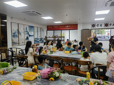 共赴花藝書香之約,博羅工會這場親子活動太有愛啦!